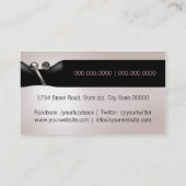 Piercing specialist Business card Visitekaartje (Achterkant)