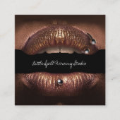 Piercing Studio Tattoo Piercing specialist Vierkante Visitekaartje (Voorkant)