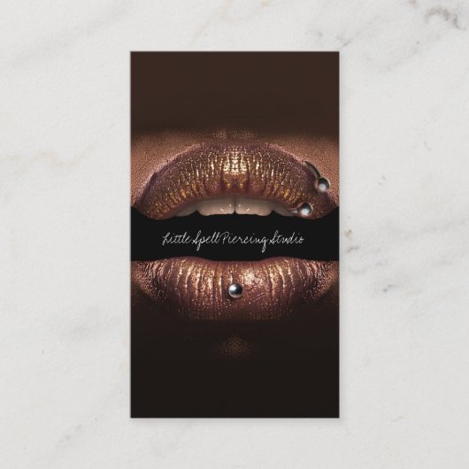 Piercing Studio Tattoo Piercing specialist Visitekaartje (Voorkant)