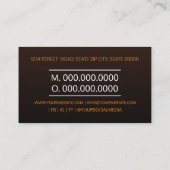 Piercing Studio Tattoo Piercing specialist Visitekaartje (Achterkant)