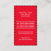 Piercing Studio Tattoo Piercing specialist Visitekaartje (Achterkant)