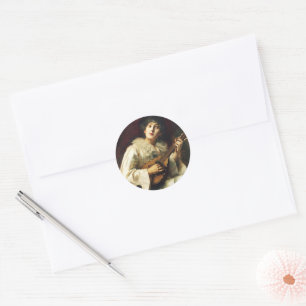 Pierette De luit spelen door Paul De La Boulaye Ronde Sticker