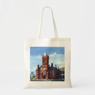 Pierhead Building, Cardiff, Wales Tote Bag