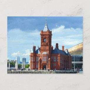 Pierhead Building, Cardiff, Wales, UK Briefkaart