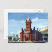 Pierhead Building, Cardiff, Wales, UK Briefkaart (Voorkant / Achterkant)