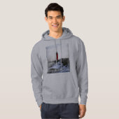 Pierhead op een koude winterochtend hoodie (Voorkant volledig)