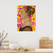 Piero del Pollaiuolo, portret van een jonge vrouw Poster (Keuken)