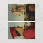Piero della Francesca Battista Sforza Federico da. Briefkaart (Voorkant)