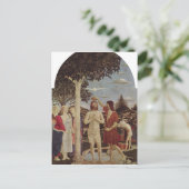 Piero della Francesca Taufe Christi um 1440-1450 c Briefkaart (Staand voorkant)