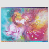 PIERO EN ARLECCHINA Venetiaanse carnavalWaterverf Tissuepapier (Voorkant)