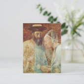 Piero Francesca Koning Solomon Briefkaart (Staand voorkant)