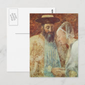 Piero Francesca Koning Solomon Briefkaart (Voorkant / Achterkant)