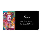 PIERO MET CAT 2 rood roze paarse geel zwart Etiket (Voorkant)