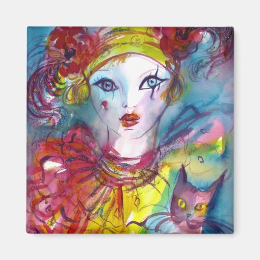 PIERO MET CAT MAGNEET (Voorkant)