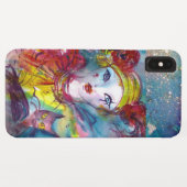 PIERO MET CAT/Venetiaans carnaval Case-Mate iPhone Case (Achterkant (horizontaal))