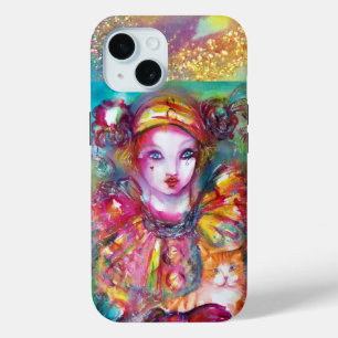 PIERO MET CAT- / Venetiaanse maskerade-maskers iPhone 15 Case