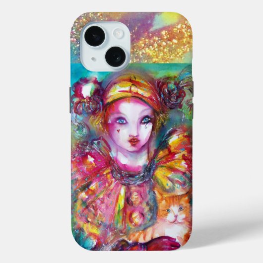 PIERO MET CAT- / Venetiaanse maskerade-maskers Case-Mate iPhone Case (Achterkant)