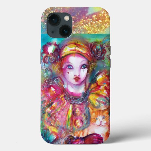 PIERO MET CAT- / Venetiaanse maskerade-maskers Case-Mate iPhone Case (Achterkant)