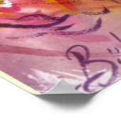 PIERO MET CAT- / Venetiaanse maskerade-maskers Poster (Hoek)