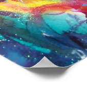 PIERO MET CAT- / Venetiaanse maskerade-maskers Poster (Hoek)