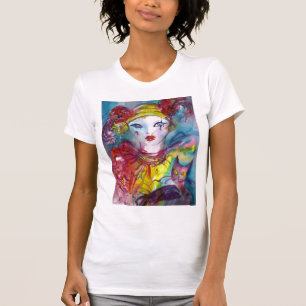 PIERO MET CAT- / Venetiaanse maskerade-maskers T-shirt