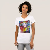 PIERO MET CAT- / Venetiaanse maskerade-maskers T-shirt (Voorkant volledig)