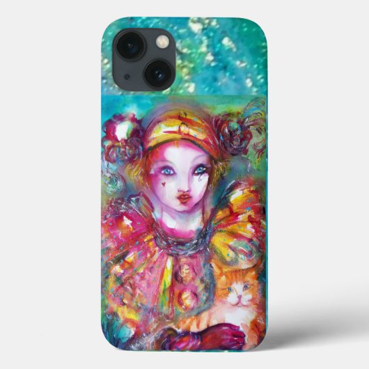 PIERO MET CAT Venetian Masquerade maskers Case-Mate iPhone Case (Achterkant)