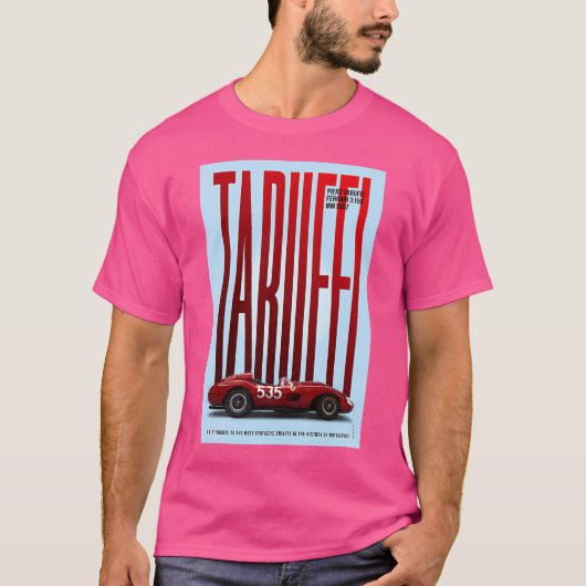 Piero Taruffi Tribute Ferrari 315S T-shirt (Voorkant)