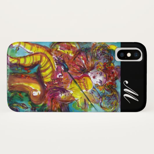 PIERO-/Venetiaans marinemonogram Case-Mate iPhone Case (Achterkant (horizontaal))