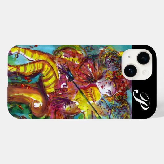 PIERO-/Venetiaans marinemonogram Case-Mate iPhone Case (Achterkant (horizontaal))