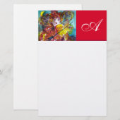 PIERO / Venetiaanse carnavalnacht Briefpapier (Voorkant / Achterkant)