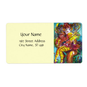 PIERO / Venetiaanse carnavalnacht, crème Etiket