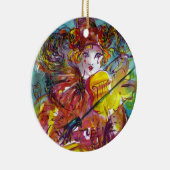 PIERO / Venetiaanse carnavalnacht Keramisch Ornament (Rechts)