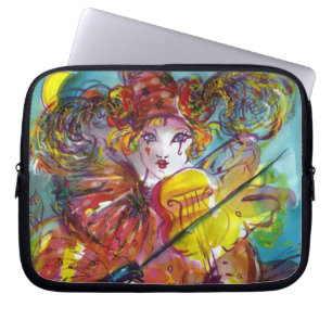 PIERO / Venetiaanse carnavalnacht Laptop Sleeve