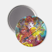 PIERO / Venetiaanse carnavalnacht Magneet (Voorkant / Achterkant)
