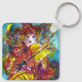 PIERO / Venetiaanse carnavalnacht Sleutelhanger (Achterkant)