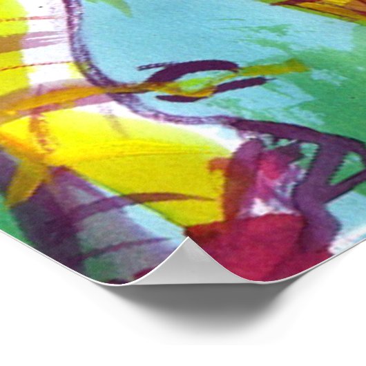 PIERO/Venetië Carnival Night Poster (Hoek)