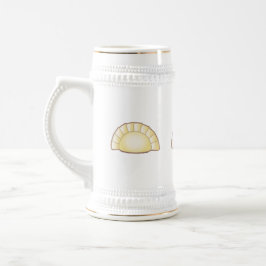 Pierogi Beer Stein Bierpul