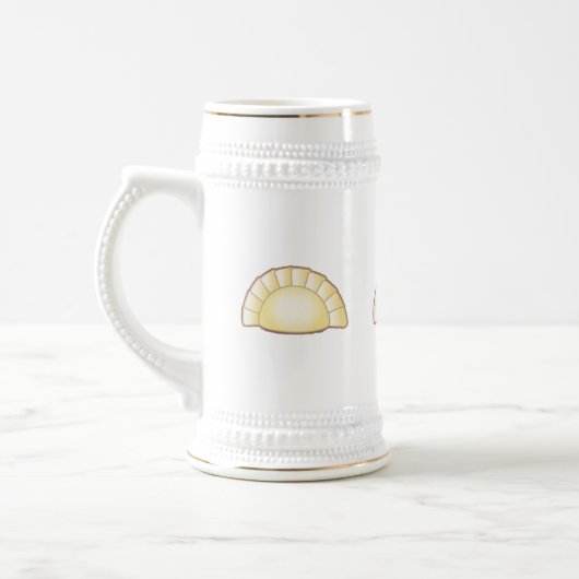 Pierogi Beer Stein Bierpul (Links)