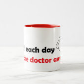 Pierogi elke dag, houd de dokter weg mok (Center)