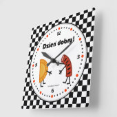 Pierogi en Kielbasa Dzien Dobry - Friendly Foods Vierkante Klok (Hoek)