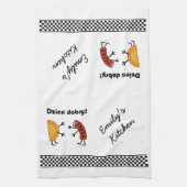 Pierogi en Kielbasa - Dzien Dobry! Theedoek (Verticaal)