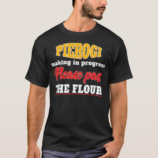 Pierogi Geïnspireerd Pierogi Maker Verwante Pierog T-shirt (Voorkant)