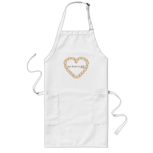 Pierogi Heart Schort (Voorkant)