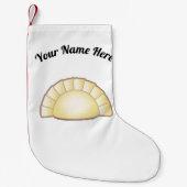 Pierogi Kerstmis Stocking Kleine Kerstsok (Voorkant)