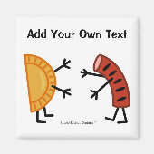 Pierogi & Kielbasa -  Magneet (Voorkant)