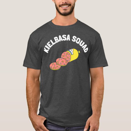 Pierogi Kielbasa Paczki T-shirt (Voorkant)
