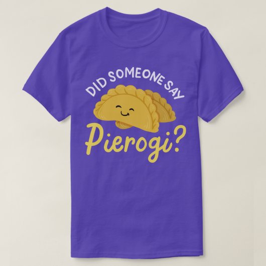 Pierogi Kielbasa Polen Kawaii T-shirt (Design voorkant)