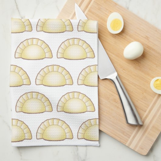 Pierogi Kitchen Towel Theedoek (Quarter Fold)