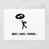 Pierogi Lover Briefkaart (Voorkant)